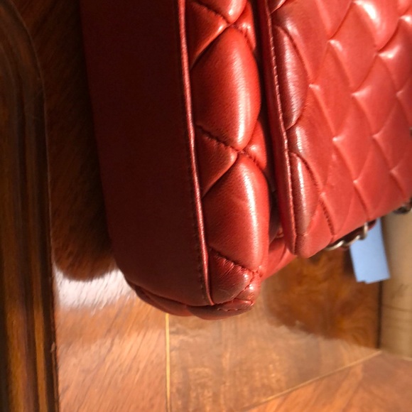 Chanel red leather handbag—- sold - Picture 8 of 8
